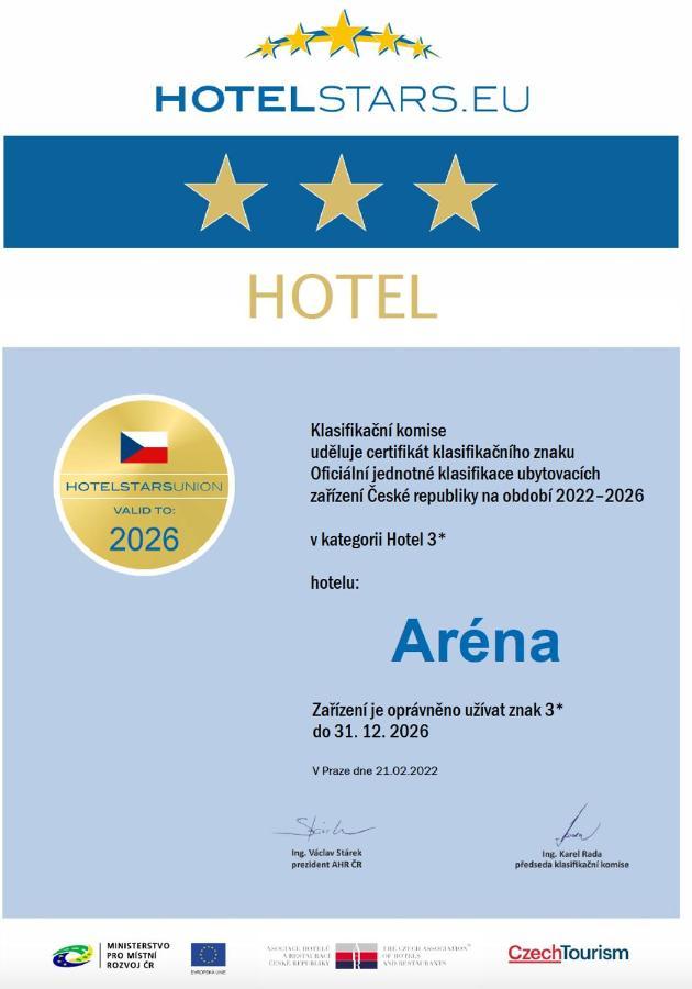 Hotel Arena Brumov المظهر الخارجي الصورة